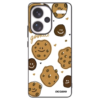 Picasee Xiaomi Redmi Note 13 Pro+ 5G Hülle - Schwarzes Silikon - Gookies