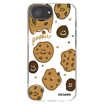 Picasee Apple iPhone 16e Hülle - Transparentes Silikon - Gookies