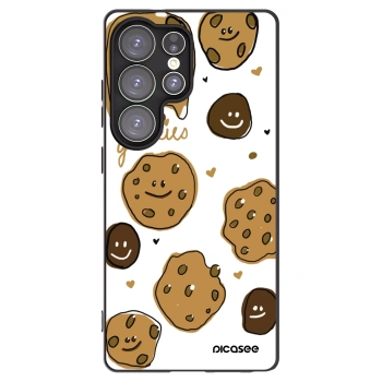 Picasee Samsung Galaxy S25 Ultra 5G Hülle - Schwarzes Silikon - Gookies