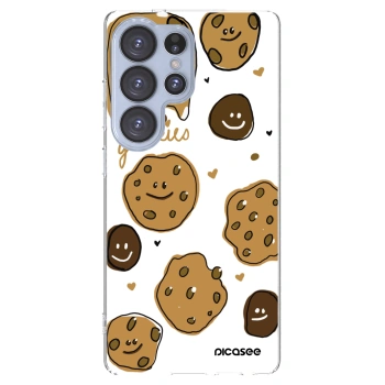 Picasee Samsung Galaxy S25 Ultra 5G Hülle - Transparentes Silikon - Gookies