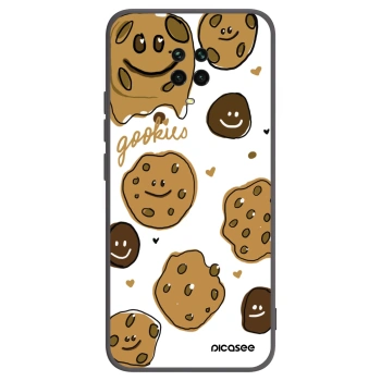 Picasee Xiaomi Redmi Note 9 Pro Hülle - Schwarzes Silikon - Gookies