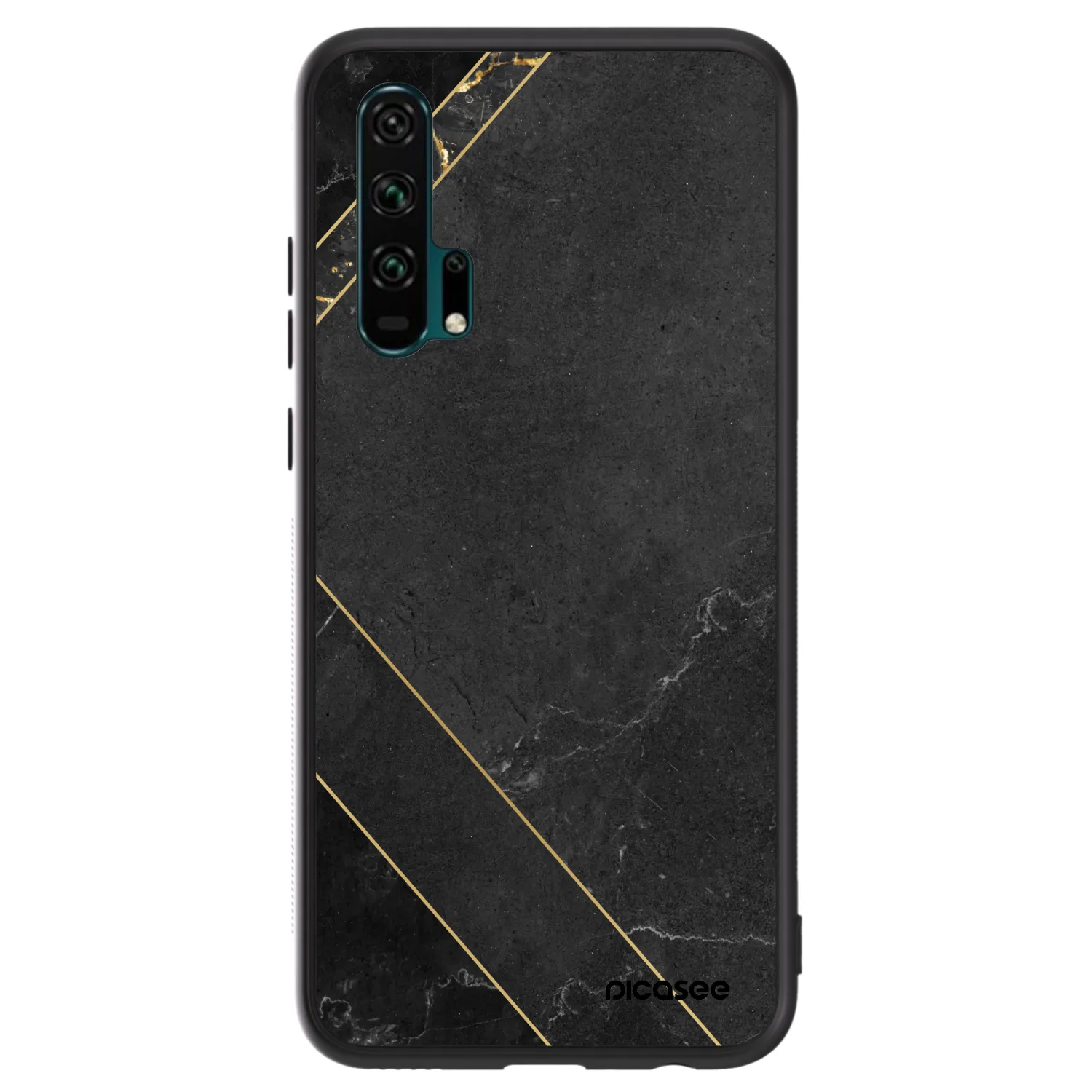 Picasee ULTIMATE CASE für Honor 20 Pro - Black tile