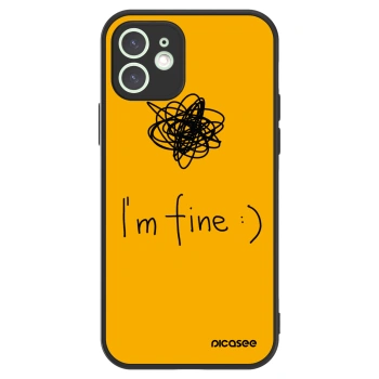 Picasee ULTIMATE CASE für Apple iPhone 12 - I am fine