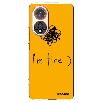 Picasee Honor 50 5G Hülle - Transparentes Silikon - I am fine