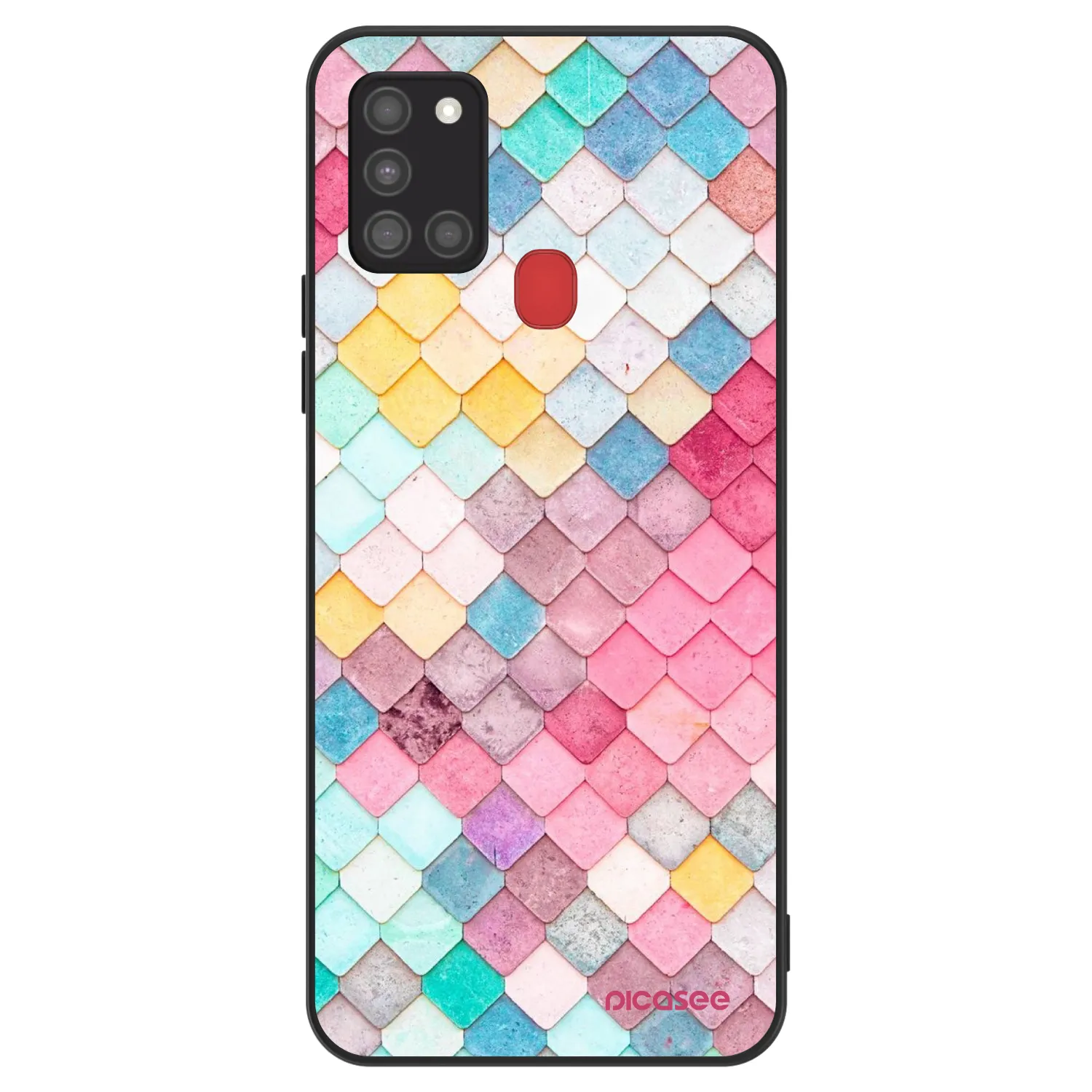 Picasee ULTIMATE CASE für Samsung Galaxy A21s - Farbiges Dach