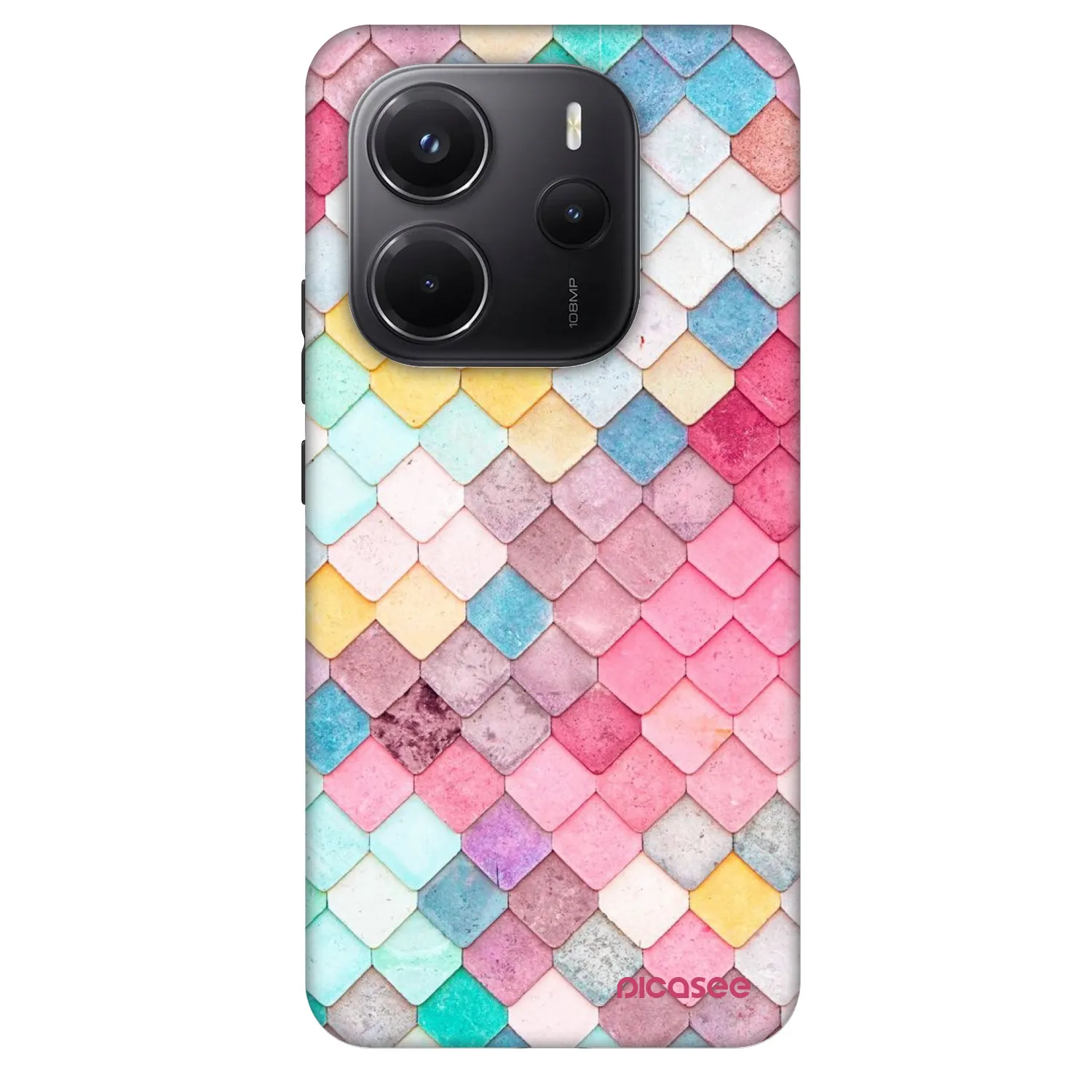 Picasee Fashion Case für Xiaomi Redmi Note 14 5G - Farbiges Dach