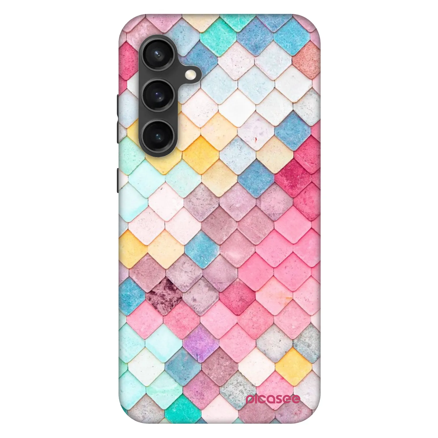 Picasee Fashion Case für Samsung Galaxy S24 FE S721B - Farbiges Dach