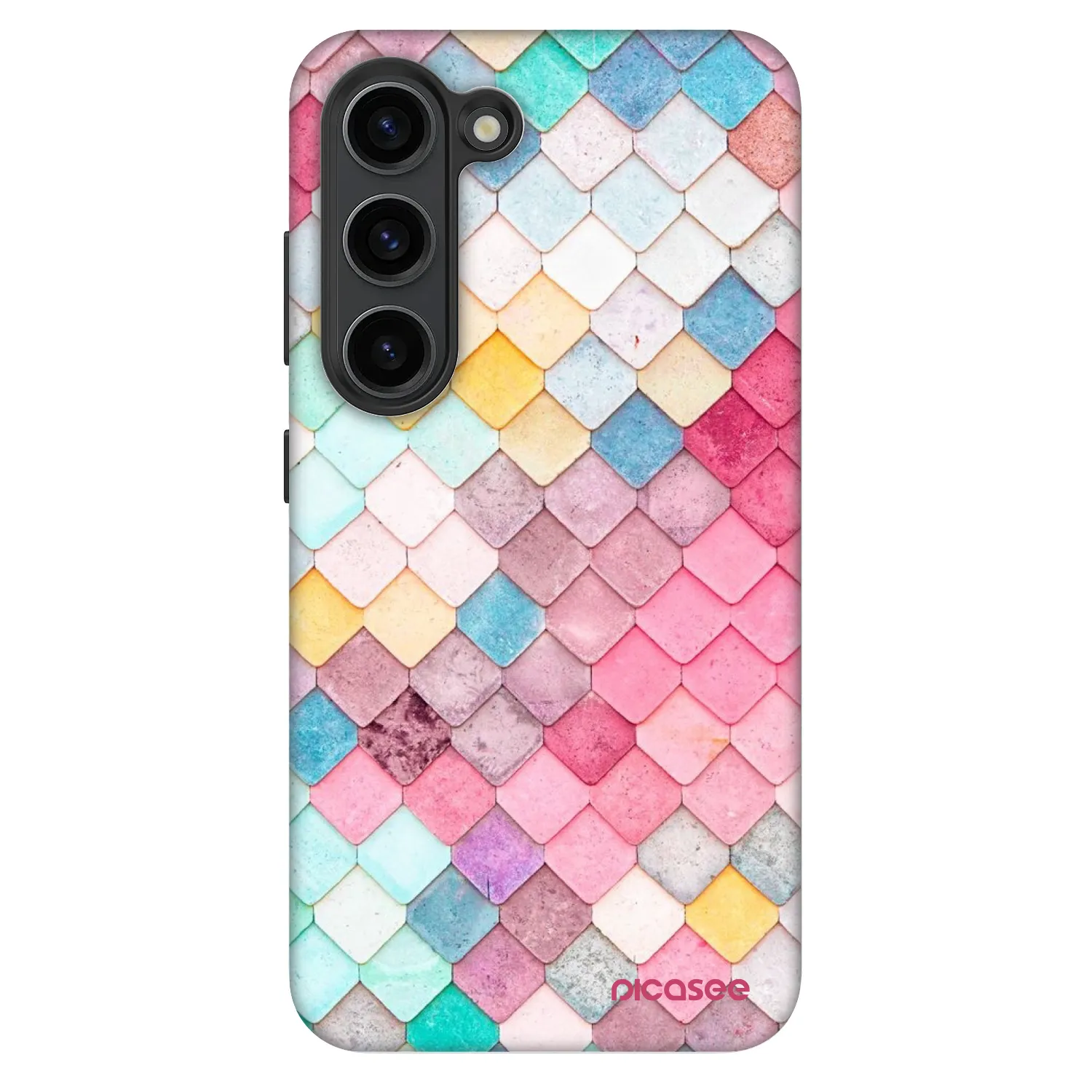 Picasee Fashion Case für Samsung Galaxy S23 5G - Farbiges Dach