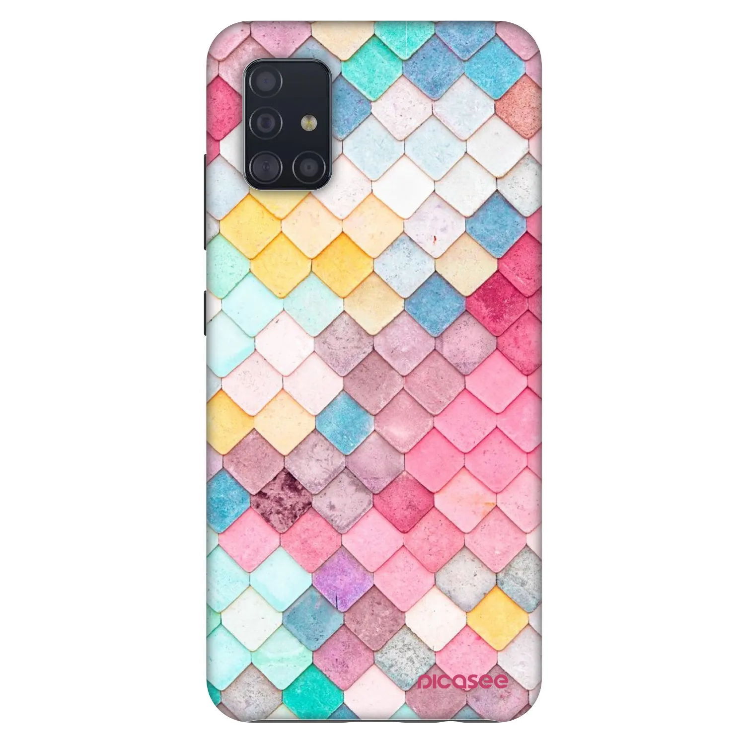 Picasee Fashion Case für Samsung Galaxy A51 A515F - Farbiges Dach