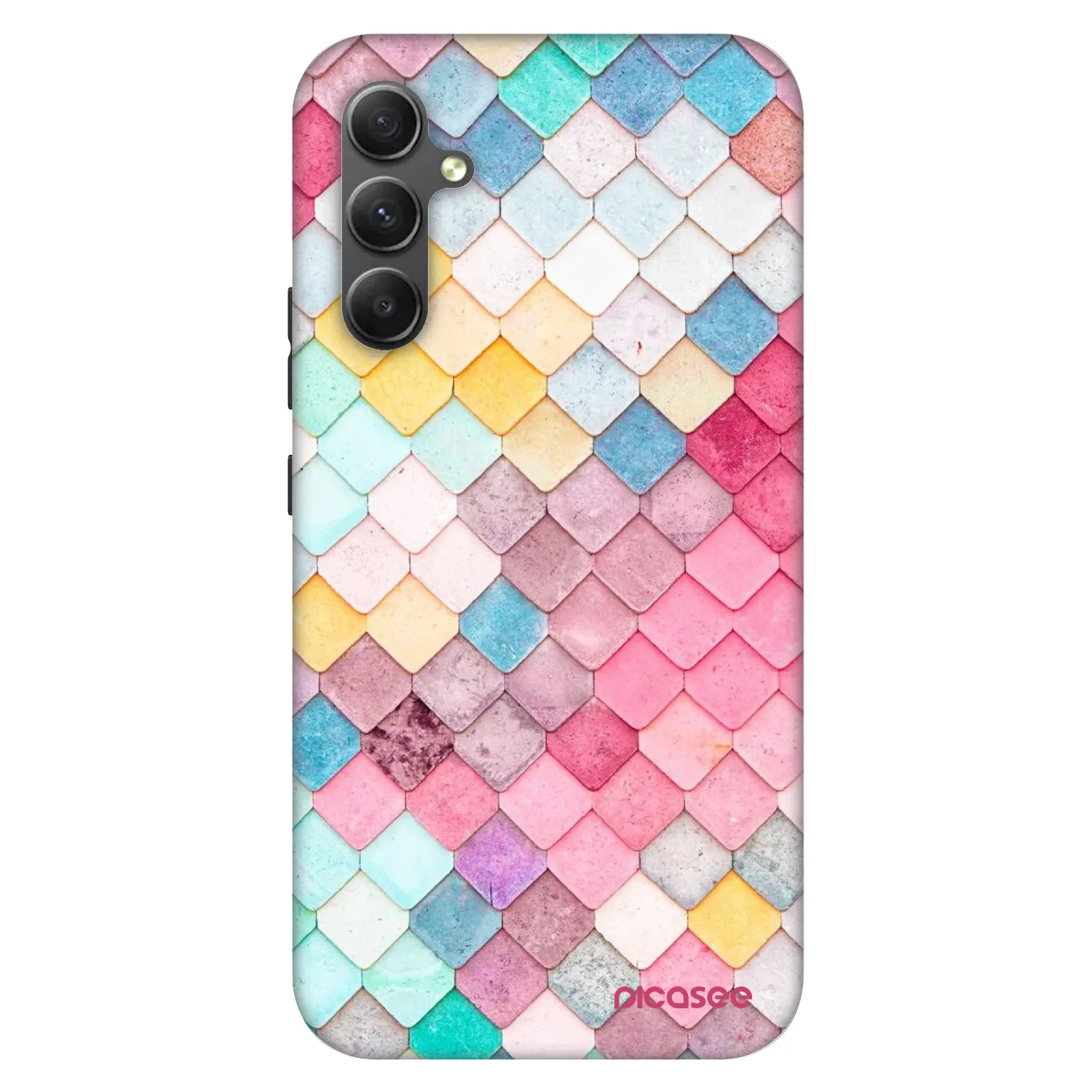 Picasee Fashion Case für Samsung Galaxy A34 5G A346B - Farbiges Dach