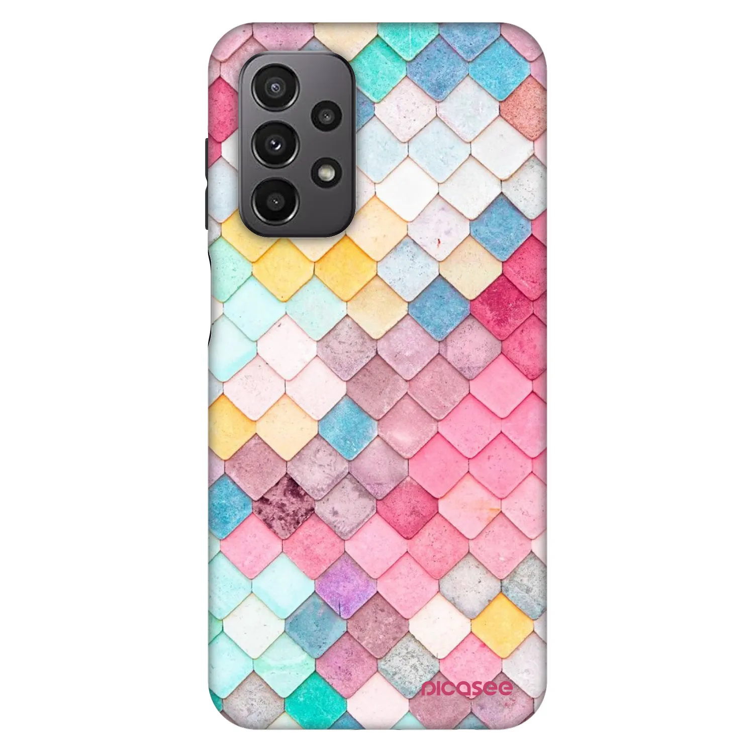 Picasee Fashion Case für Samsung Galaxy A23 A235F 4G - Farbiges Dach