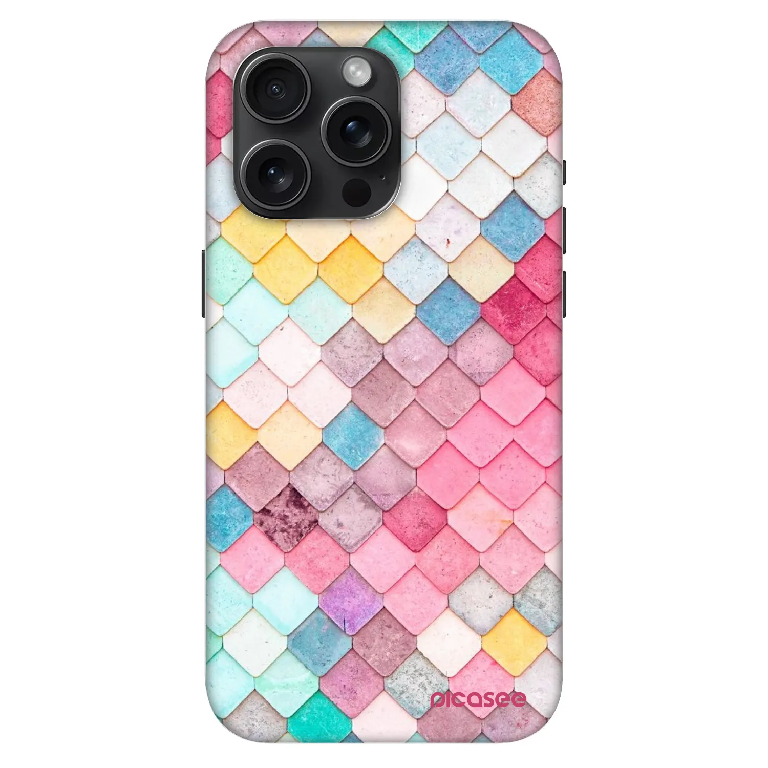 Picasee Fashion Case MagSafe für Apple iPhone 15 Pro Max - Farbiges Dach