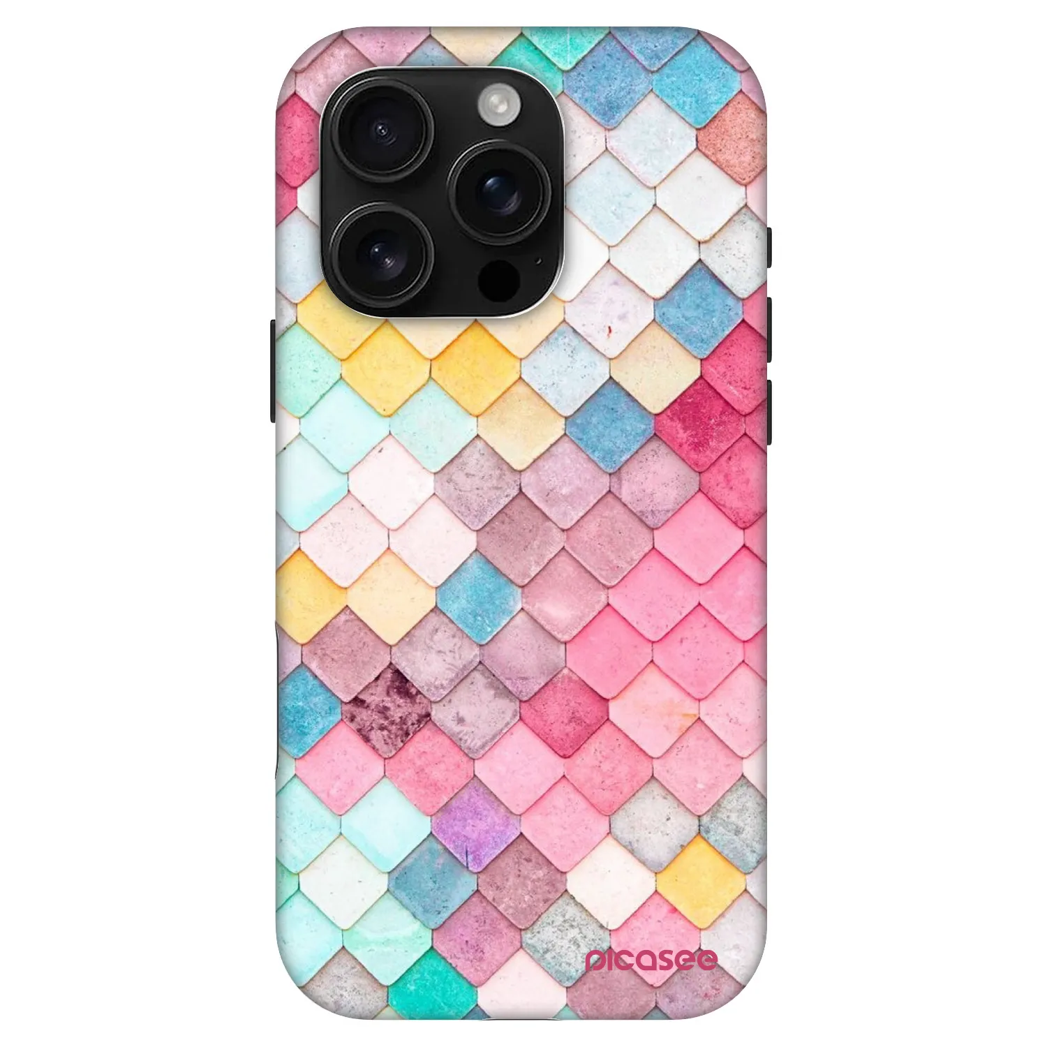 Picasee Fashion Case MagSafe für Apple iPhone 16 Pro - Farbiges Dach