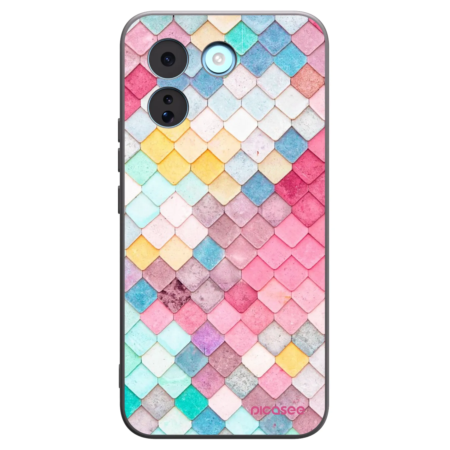Picasee Xiaomi Redmi Note 17 Pro MAX 5G Hülle - Schwarzes Silikon - Farbiges Dach