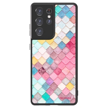Hülle für Samsung Galaxy S21 Ultra 5G G998B - Farbiges Dach