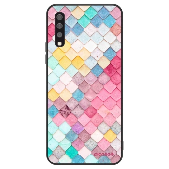 Hülle für Samsung Galaxy A70 A705F - Farbiges Dach