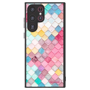 Picasee ULTIMATE CASE PowerShare für Samsung Galaxy S22 Ultra 5G - Farbiges Dach