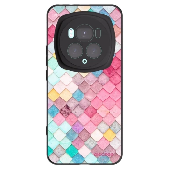 Picasee Honor Magic6 Pro Hülle - Schwarzes Silikon - Farbiges Dach