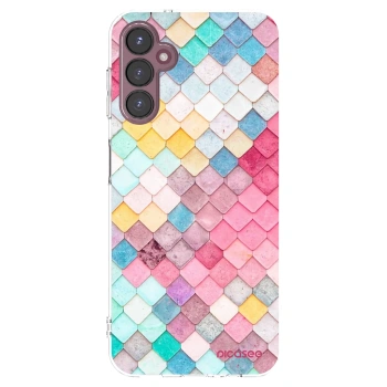 Picasee Samsung Galaxy A05s A057G Hülle - Transparentes Silikon - Farbiges Dach