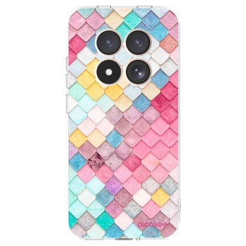 Picasee Xiaomi Redmi Note 15 Pro 4G Hülle - Transparentes Silikon - Farbiges Dach