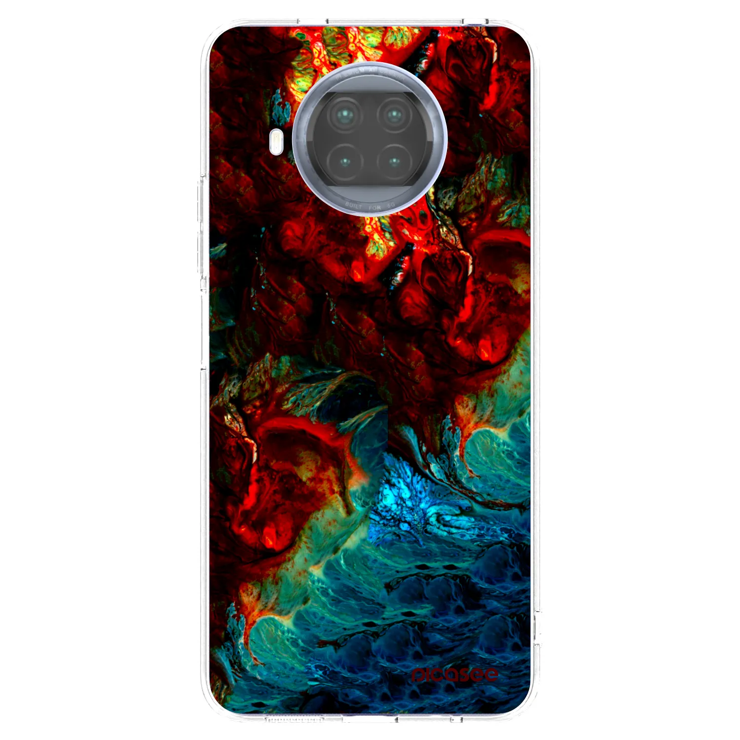 Picasee Xiaomi Mi 10T Lite Hülle - Transparentes Silikon - Universe