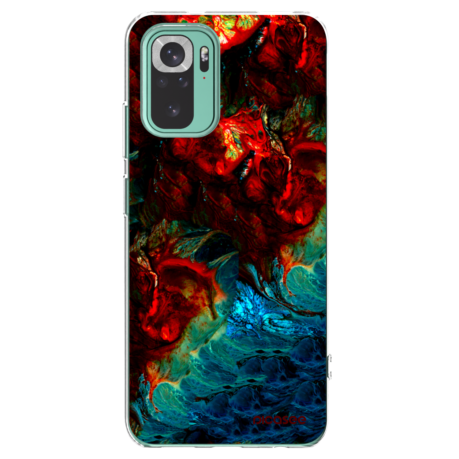 Picasee Xiaomi Redmi Note 10 Pro Hülle - Transparentes Silikon - Universe