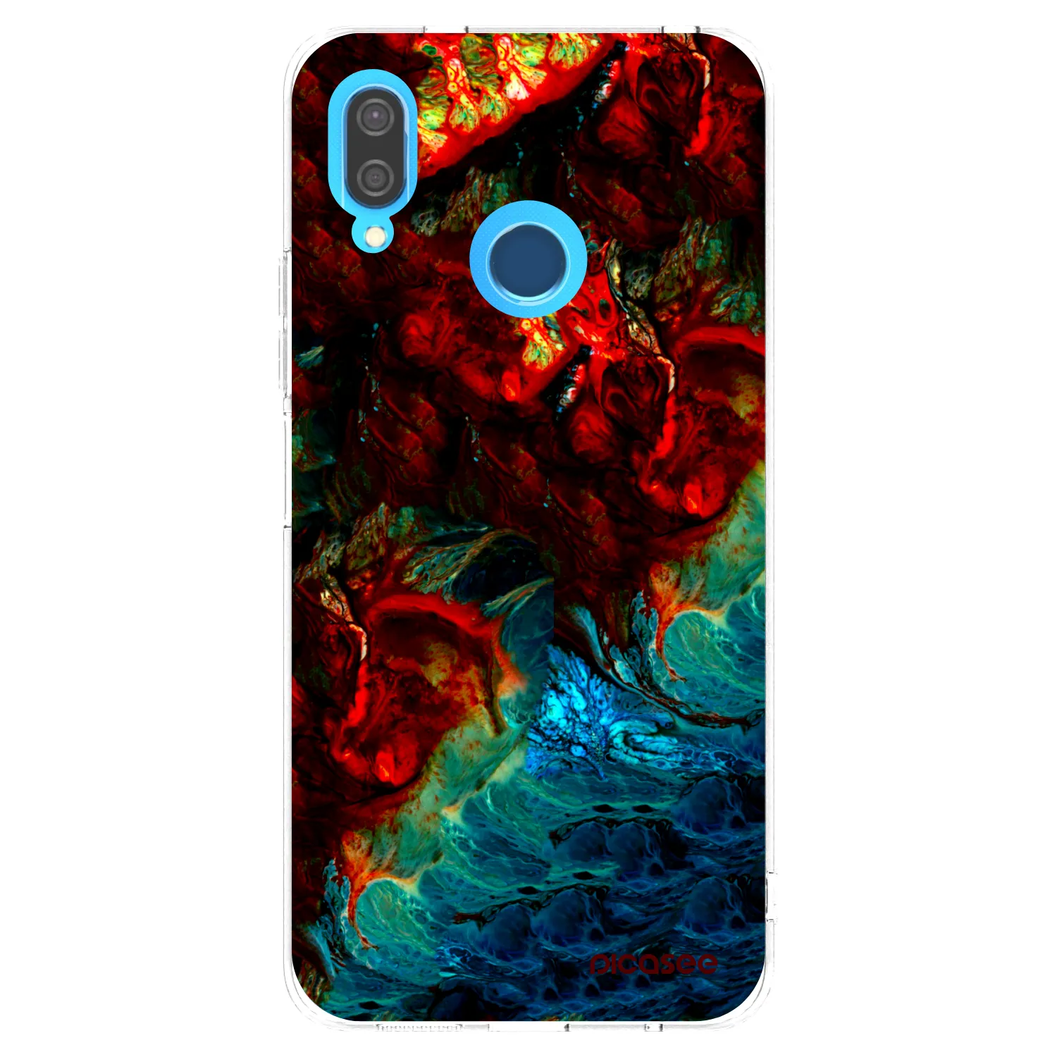 Picasee Huawei P20 Lite Hülle - Transparentes Silikon - Universe