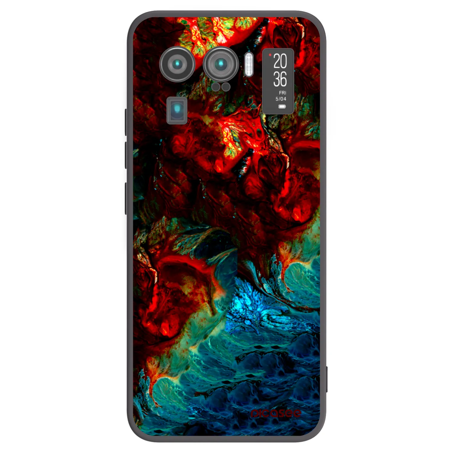 Picasee Xiaomi Mi 11 Ultra Hülle - Schwarzes Silikon - Universe