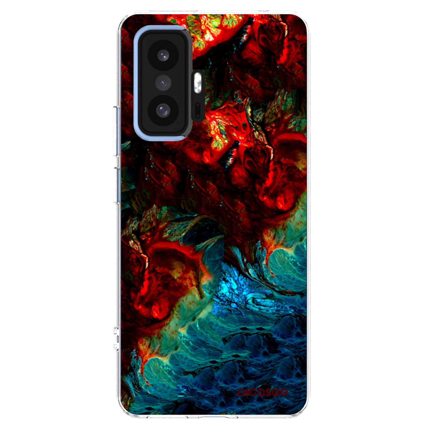 Picasee Xiaomi 11T Hülle - Transparentes Silikon - Universe