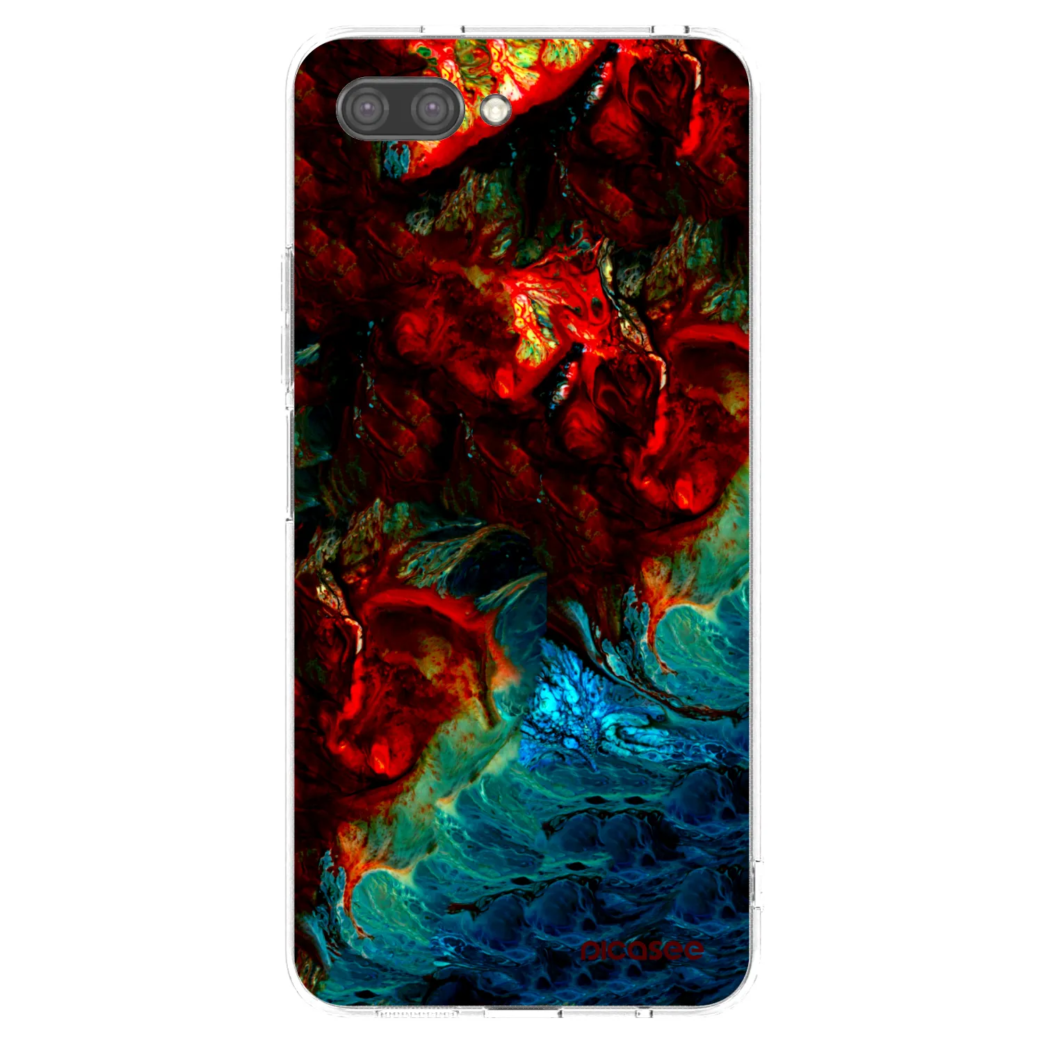 Picasee Honor 10 Hülle - Transparentes Silikon - Universe