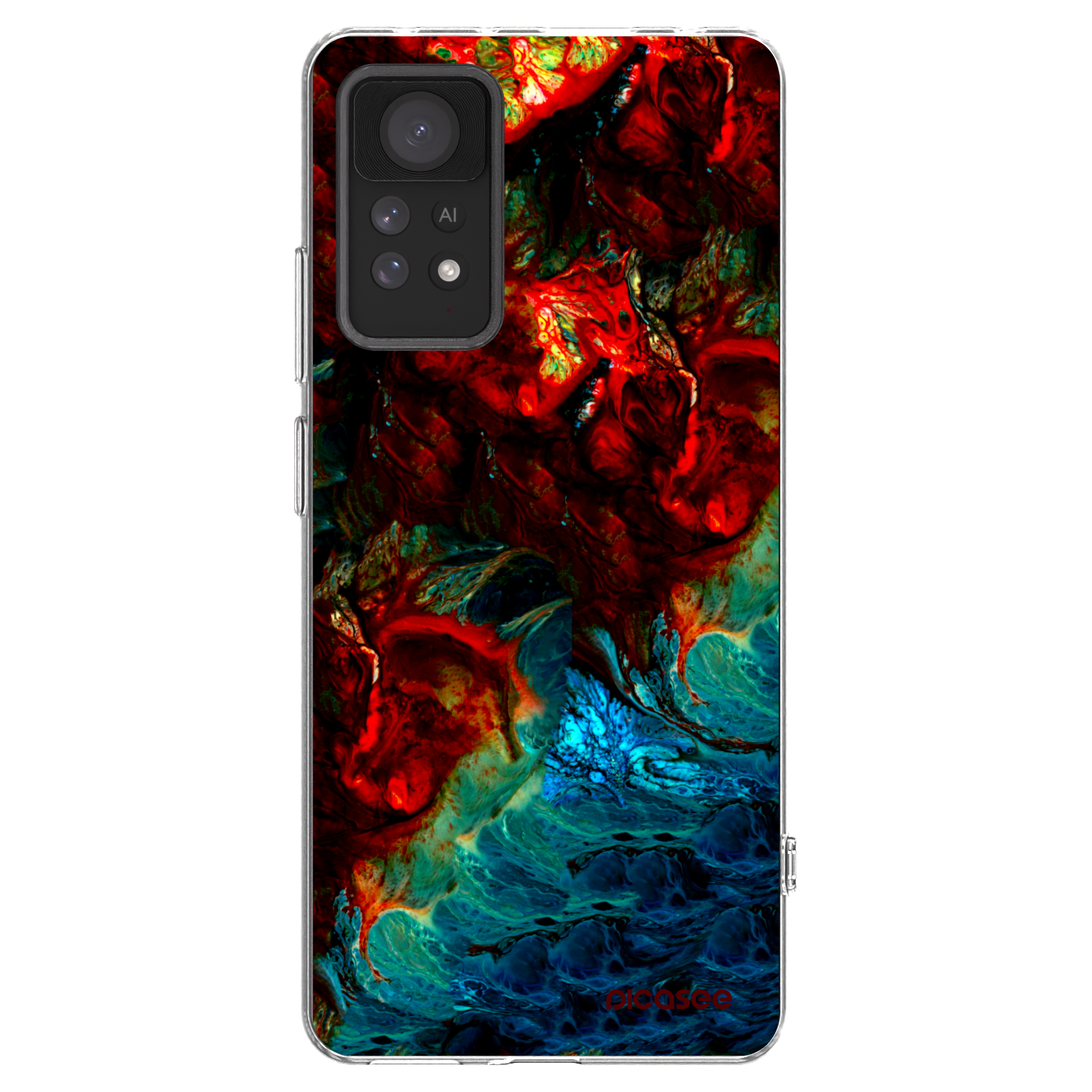 Picasee Xiaomi Redmi Note 11 Pro 5G Hülle - Transparentes Silikon - Universe