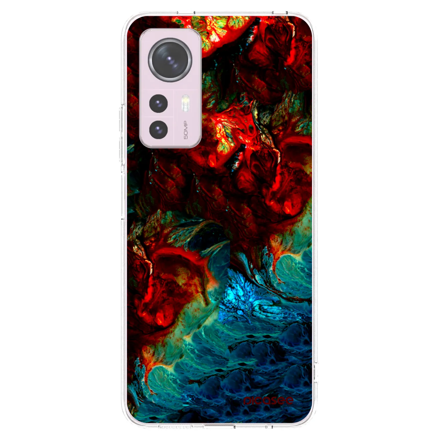 Picasee Xiaomi 12 Hülle - Transparentes Silikon - Universe