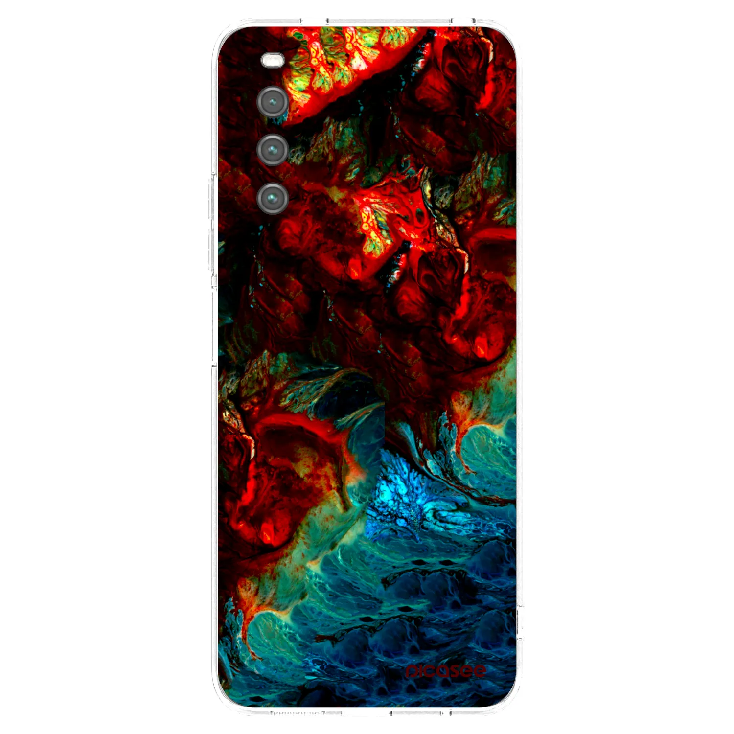 Picasee Sony Xperia 10 IV 5G Hülle - Transparentes Silikon - Universe