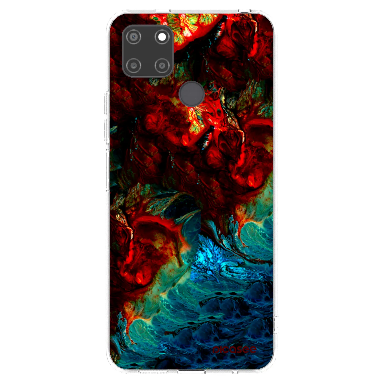 Picasee Realme C21Y Hülle - Transparentes Silikon - Universe