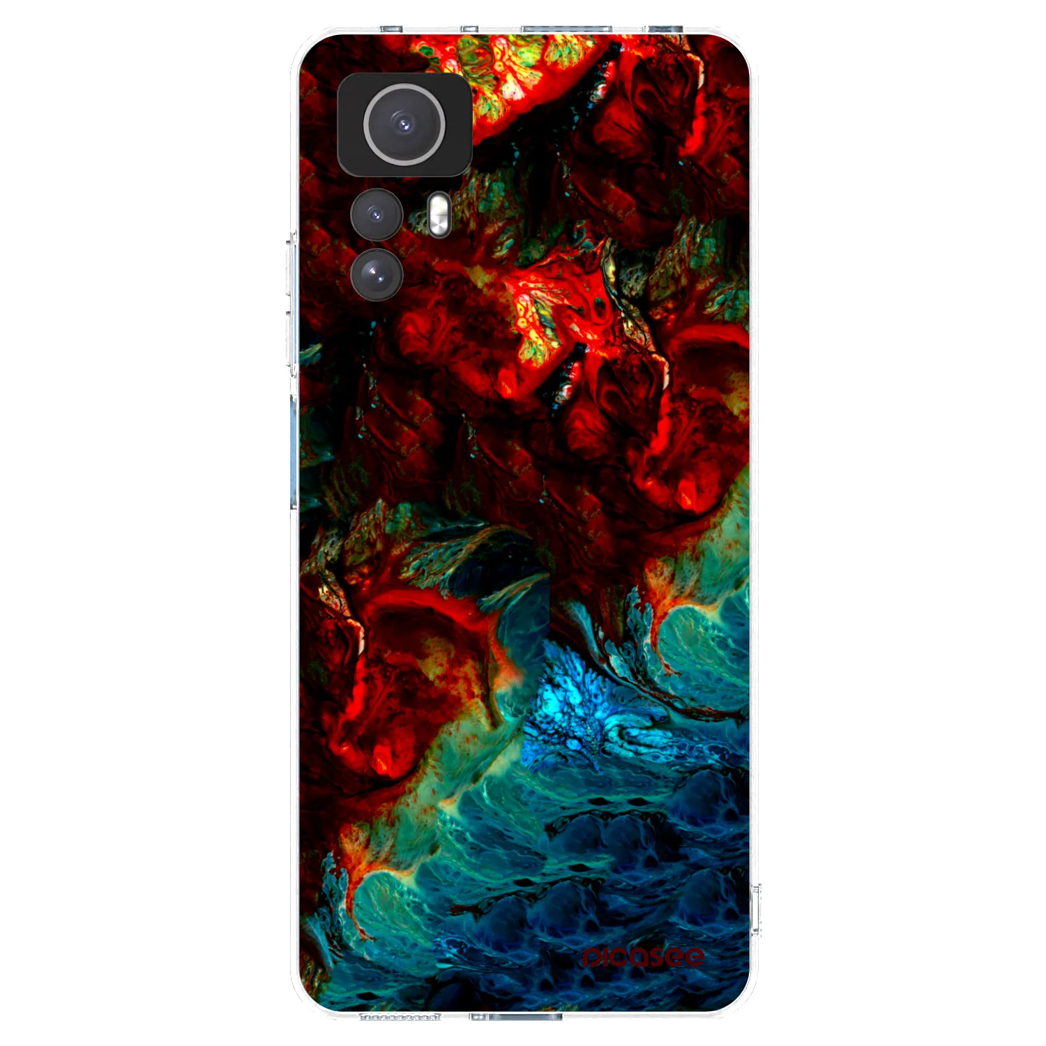 Picasee Xiaomi Redmi Note 12S Hülle - Transparentes Silikon - Universe
