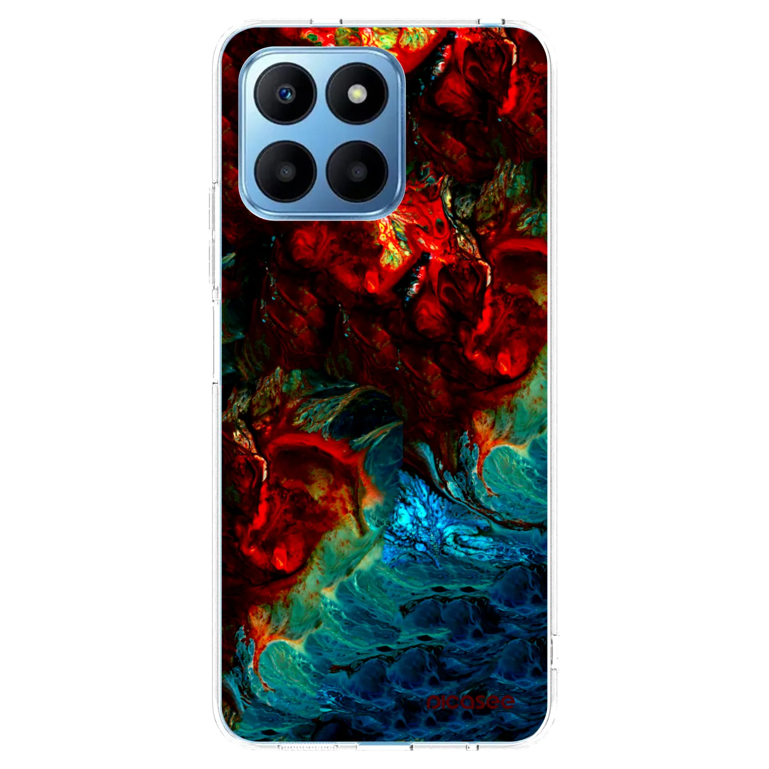 Picasee Honor 70 Lite Hülle - Transparentes Silikon - Universe