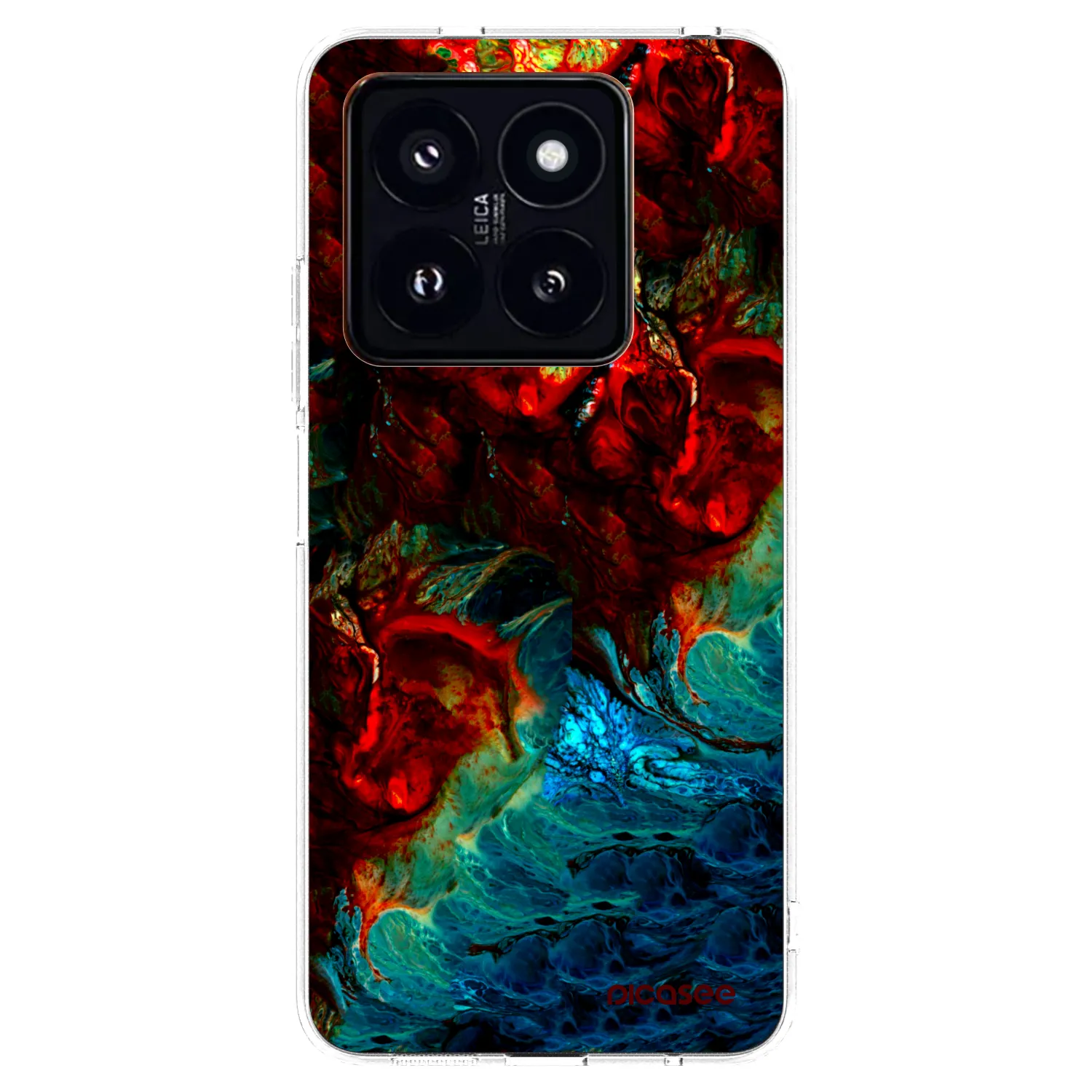 Picasee Xiaomi 14 Pro Hülle - Transparentes Silikon - Universe