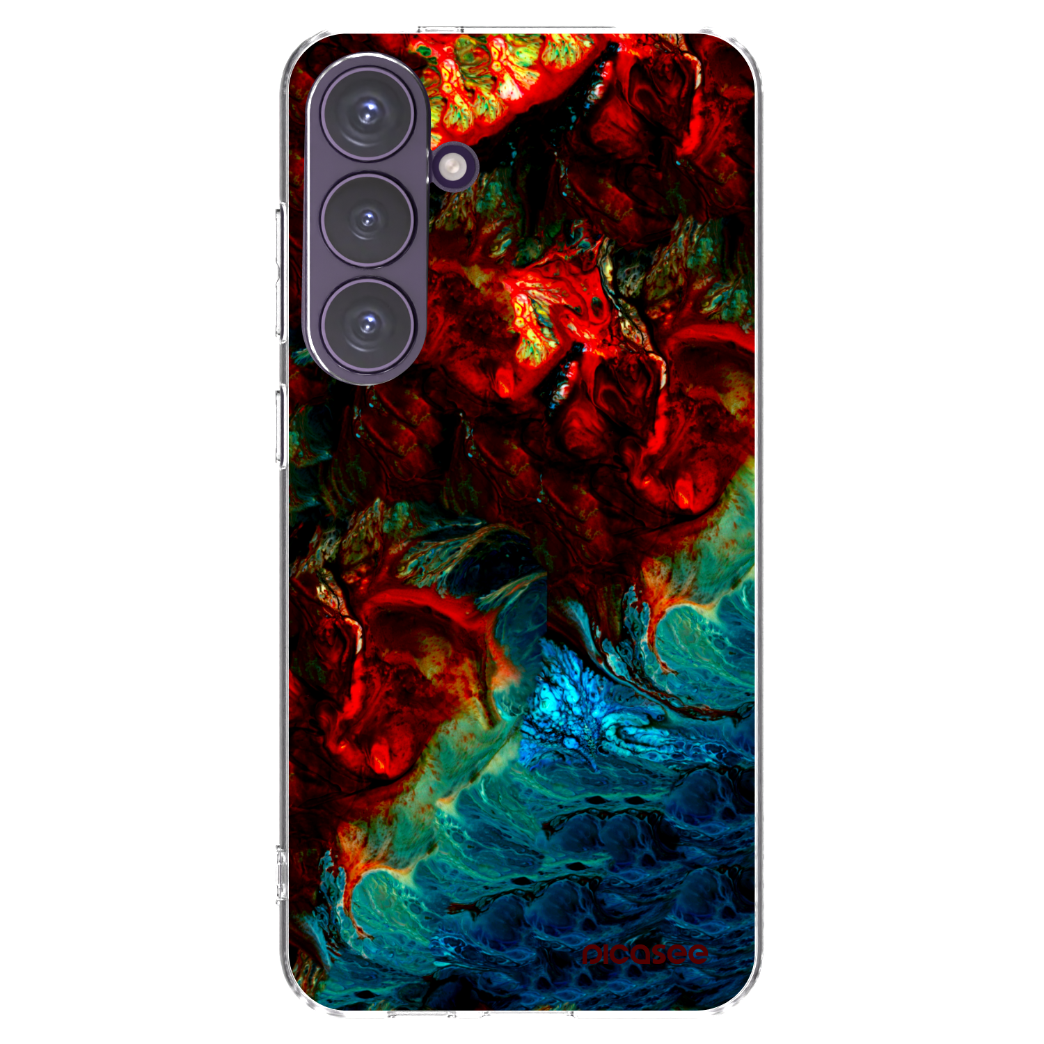 Picasee Samsung Galaxy S24+ S926B 5G Hülle - Transparentes Silikon - Universe