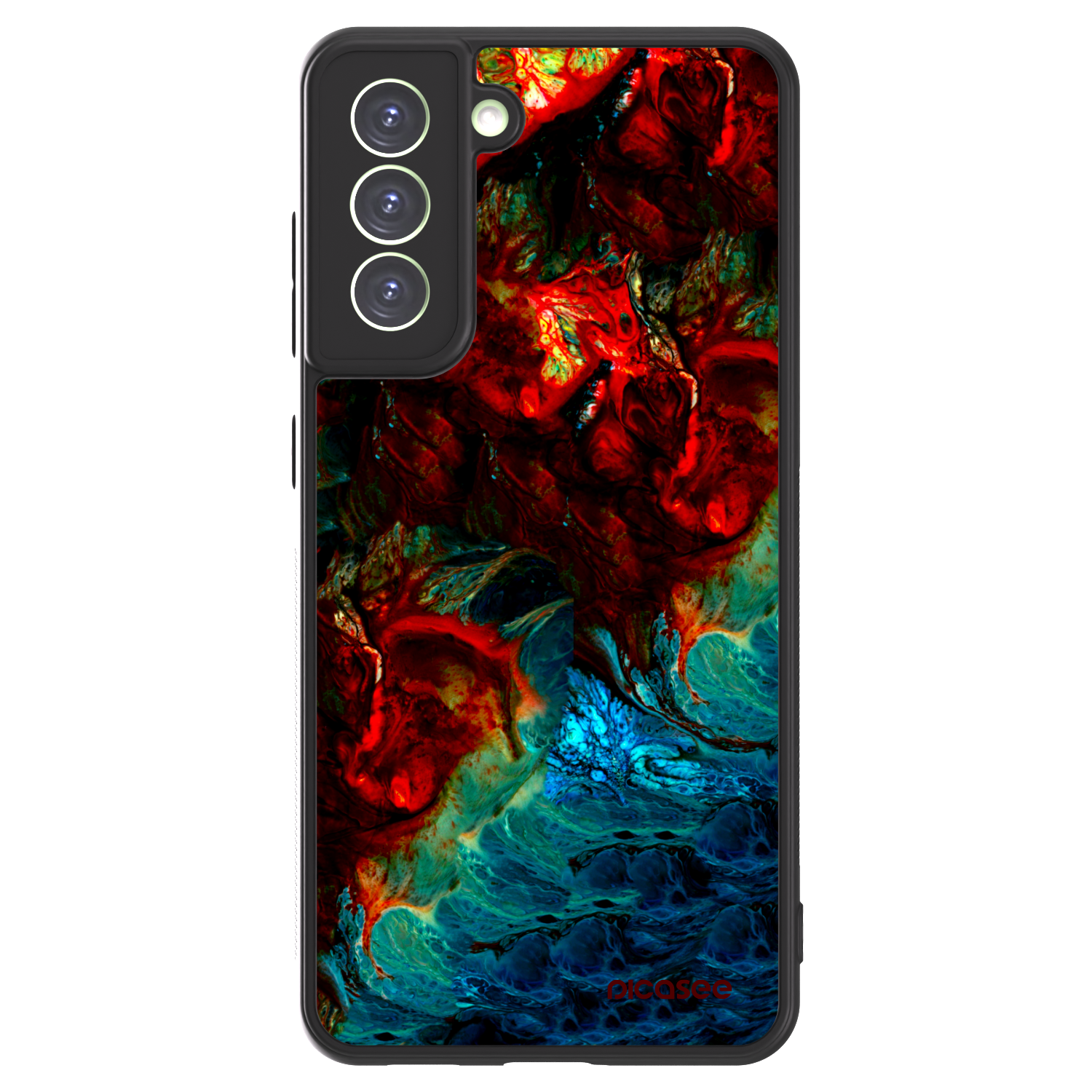 Picasee ULTIMATE CASE PowerShare für Samsung Galaxy S21 FE 5G - Universe