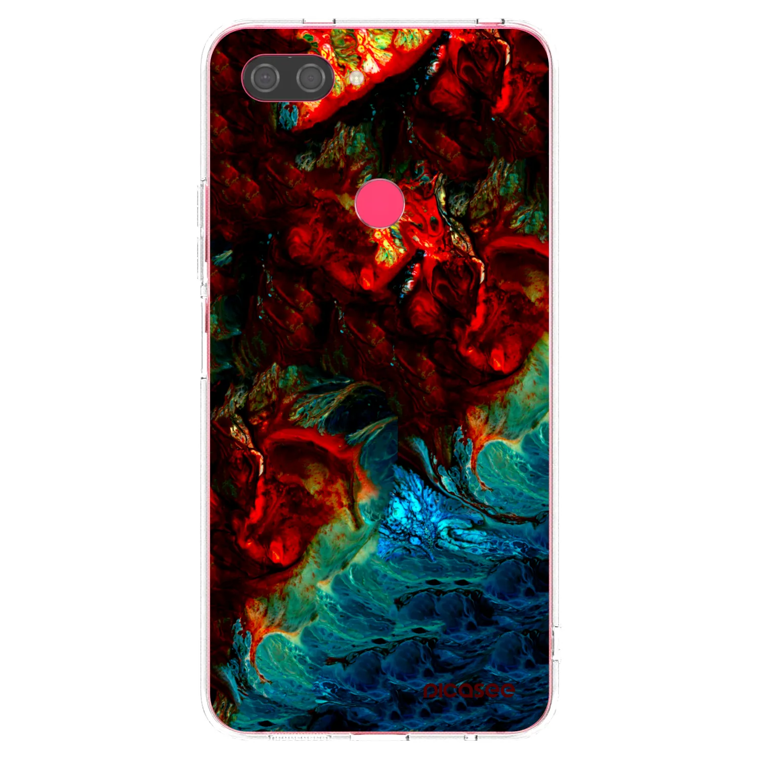 Picasee Xiaomi Mi 8 Lite Hülle - Transparentes Silikon - Universe