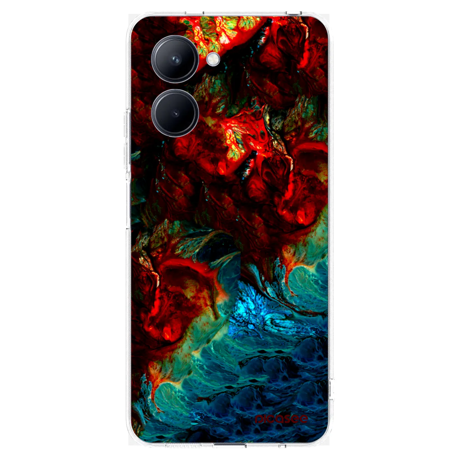 Picasee Realme C33 (2023) Hülle - Transparentes Silikon - Universe