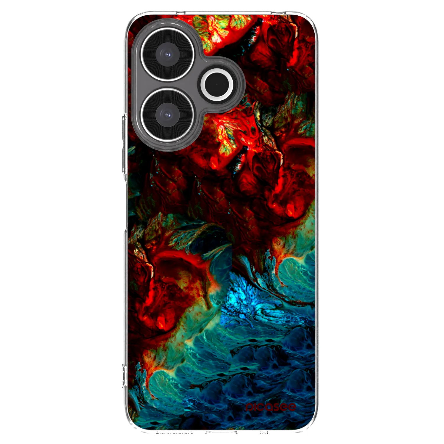 Picasee Xiaomi Redmi 13 4G Hülle - Transparentes Silikon - Universe