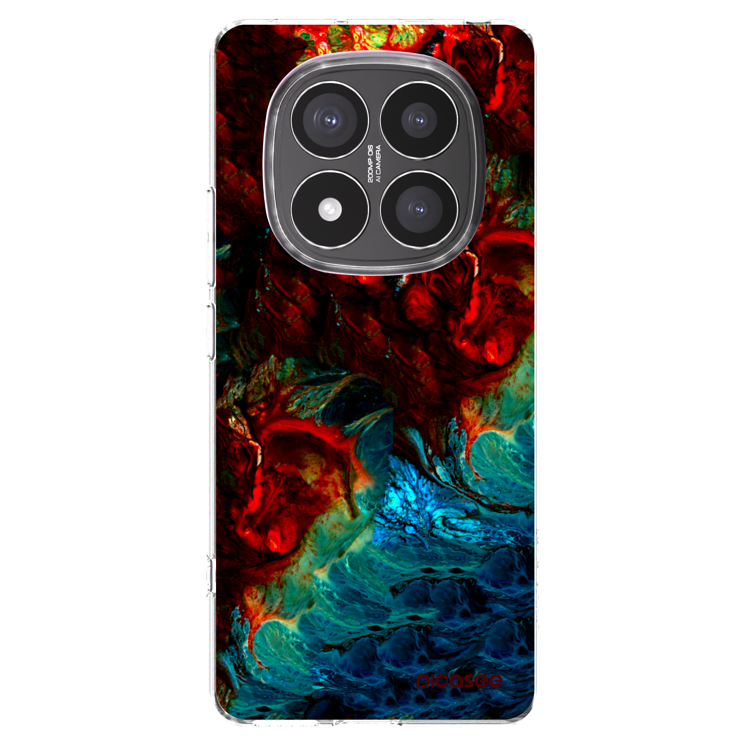 Picasee Xiaomi Redmi Note 14 Pro+ 5G Hülle - Transparentes Silikon - Universe