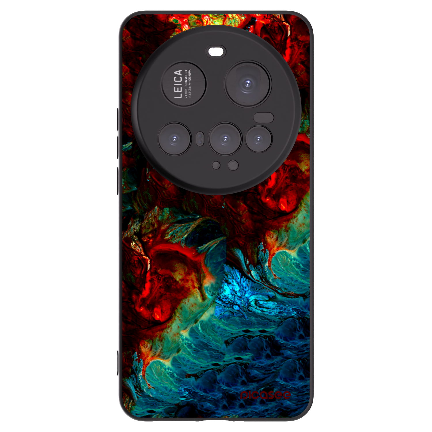Picasee Xiaomi 15 Ultra Hülle - Schwarzes Silikon - Universe