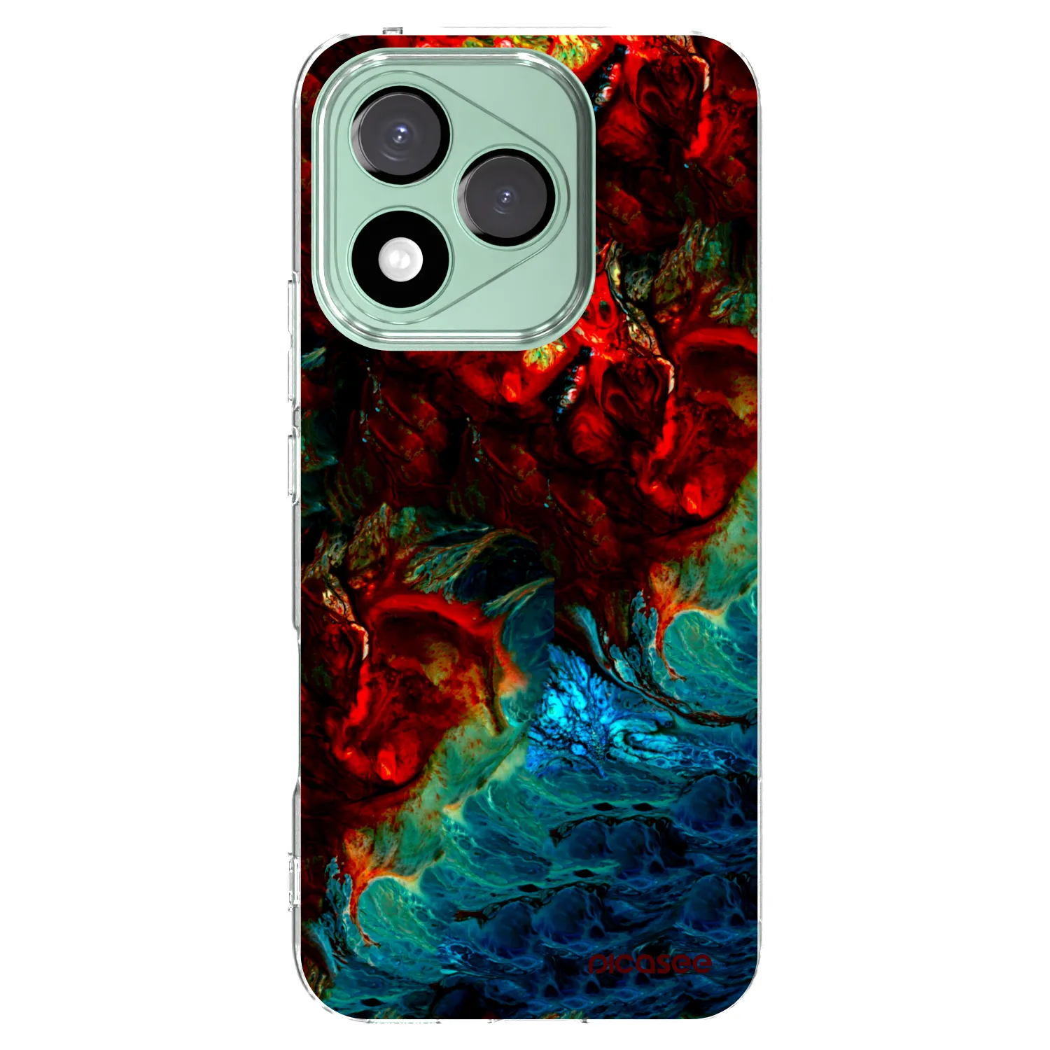 Picasee Honor 400 Lite 5G Hülle - Transparentes Silikon - Universe