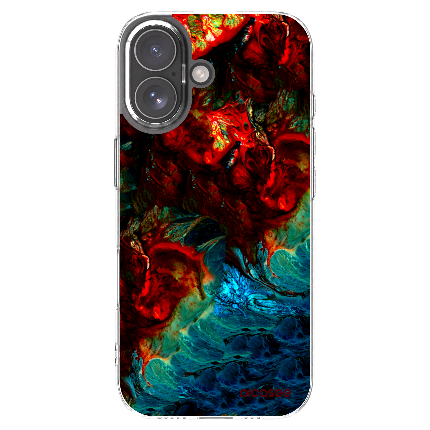 Picasee Apple iPhone 17 Hülle - Transparentes Silikon - Universe