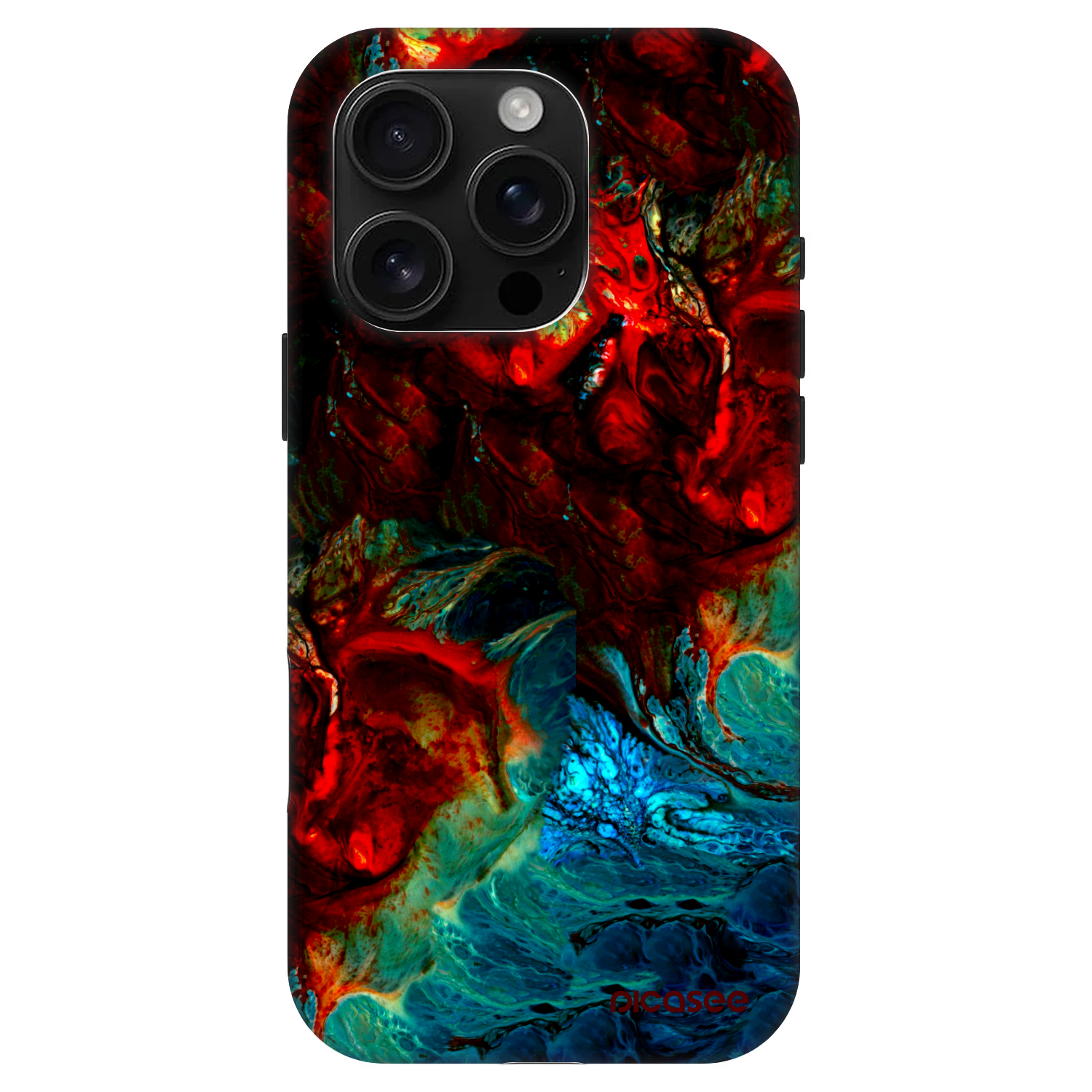 Picasee Fashion Case MagSafe für Apple iPhone 16 Pro - Universe