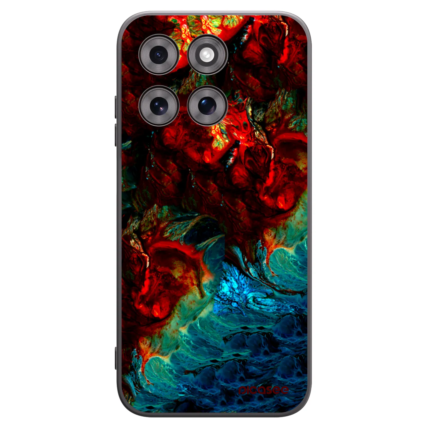 Picasee Motorola Moto G77 Hülle - Schwarzes Silikon - Universe