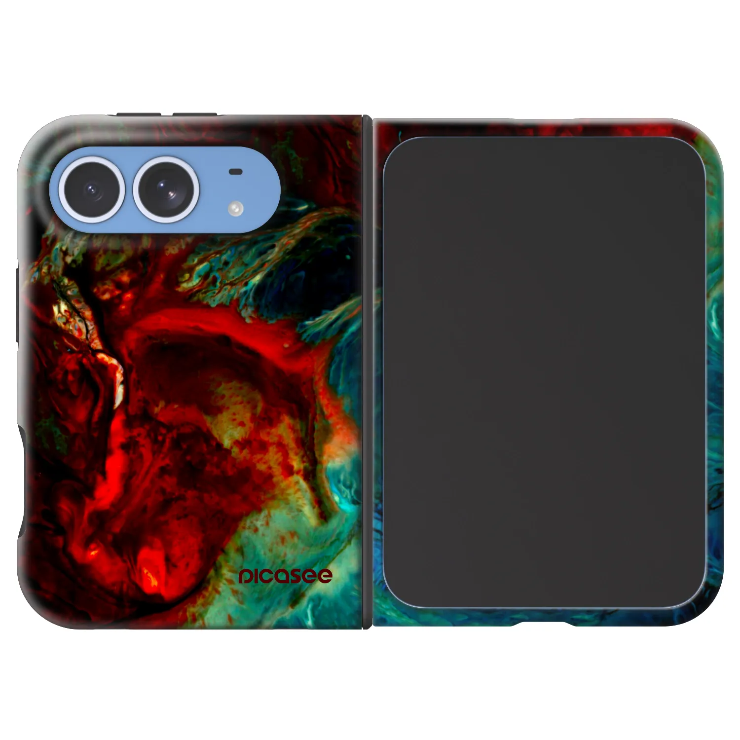 Picasee Fashion Case MagSafe für Apple iPhone Duo - Universe