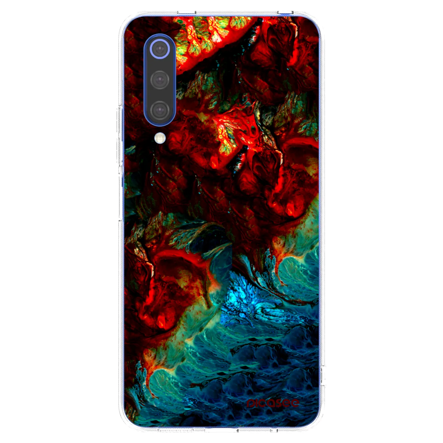 Picasee Xiaomi Mi 9 SE Hülle - Transparentes Silikon - Universe